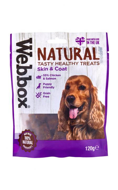 Webbox Natural Skin & Coat Bites