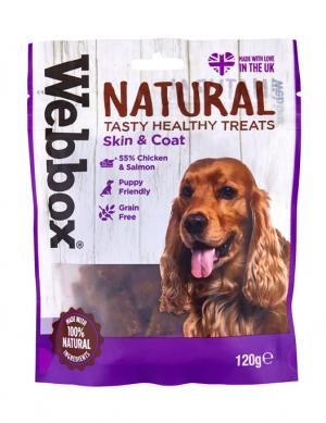 Webbox Natural Skin & Coat Bites